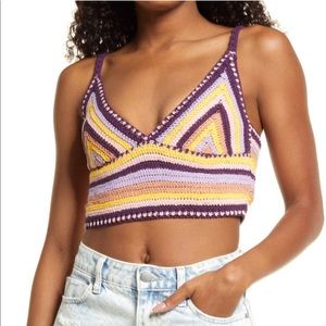 BDG URBAN OUTFITTERS Crop Sweater Cami, Size L